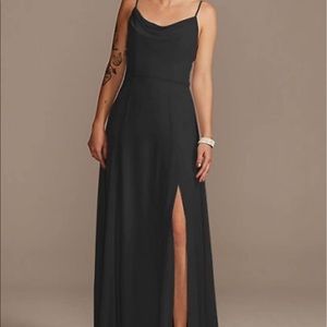 Black formal dress